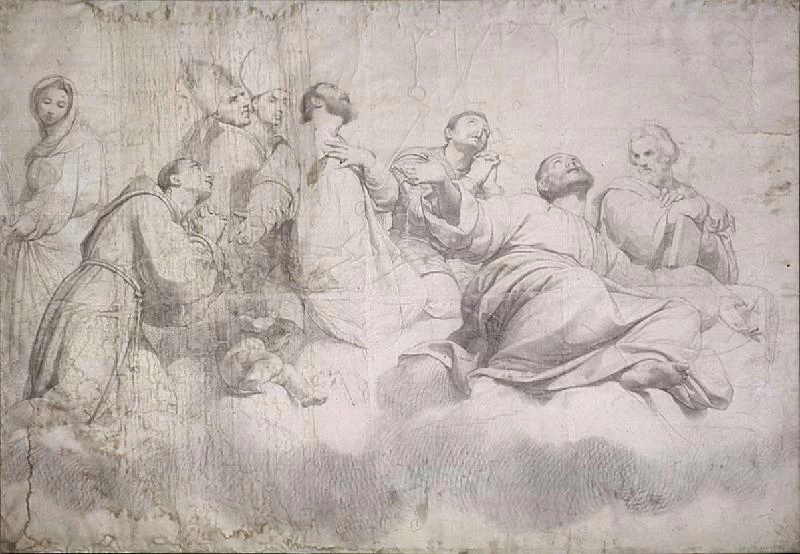 Cartone per la Gloria di S.Alessandro 2